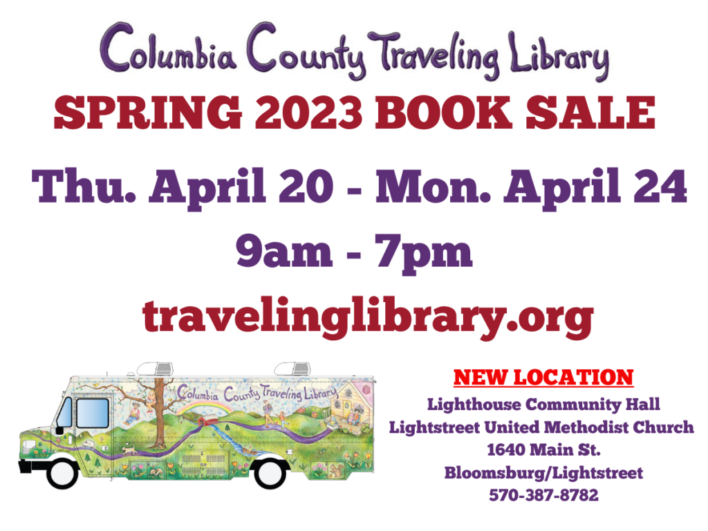 Spring 2023 Book Sale Info